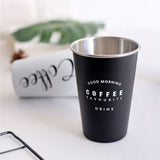 Reusable Stainless Steel Coffee Mug Tea Cup Wheat Straw Protable Travel Cup with Silicone Cup Lid Large Capacity Milk Coffe Mug